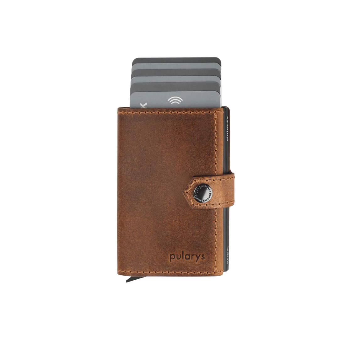 Pularys Hiker Line Saddle Leather Cognac
