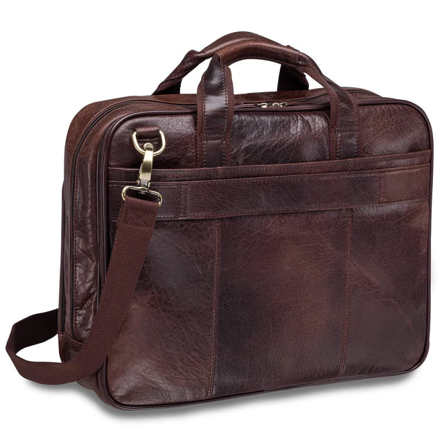 Mancini Buffalo Double Compartment Briefcase (Arizona Edition) 7