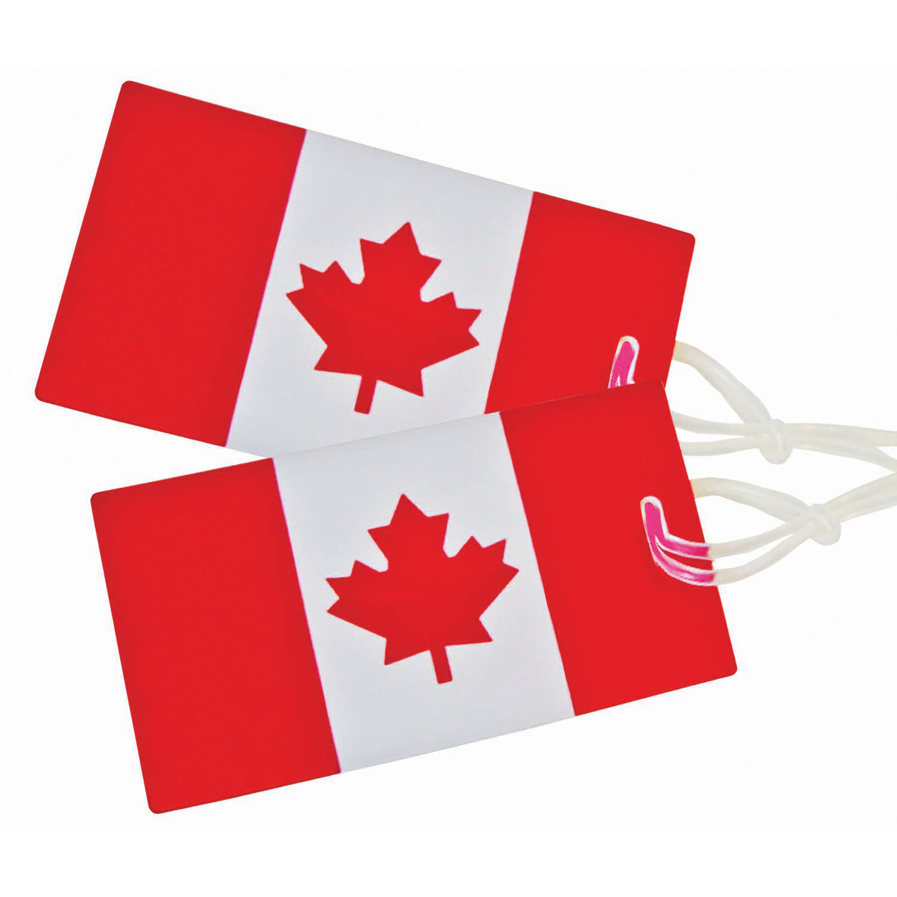 Samsonite Canadian Flag Luggage Tag - 2 Pack