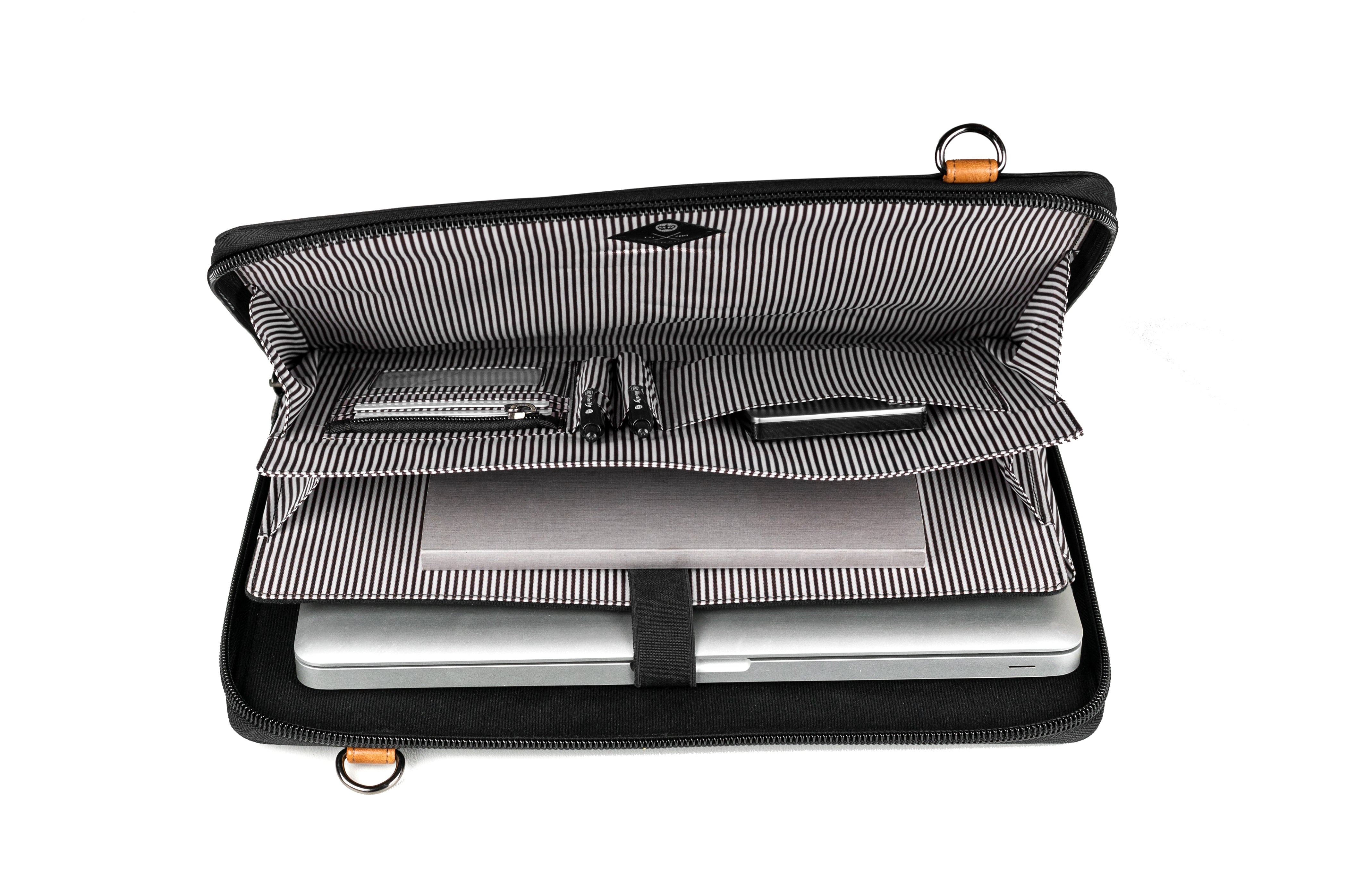 PKG Wellington Accordion Messenger Bag 21