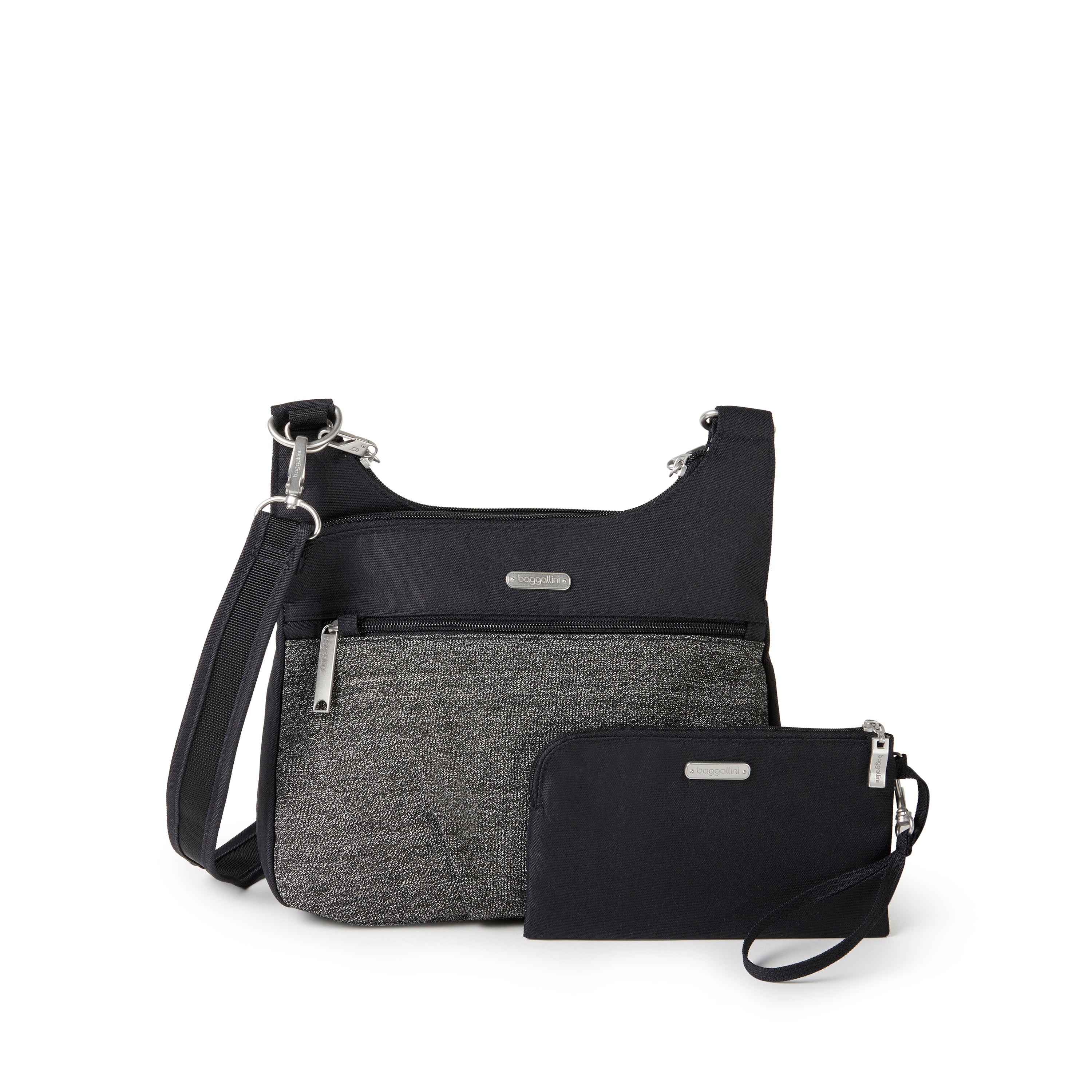 Baggallini Anti Theft Large Crossbody + RFID-Protected Wristlet 6