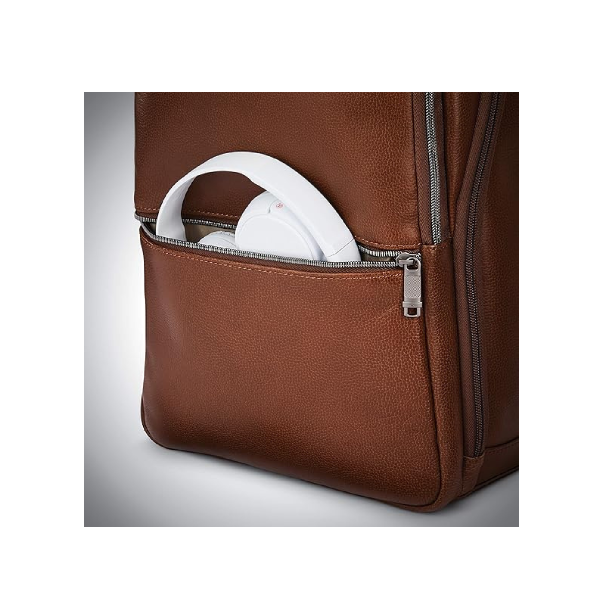 Sac à dos Samsonite Classic en cuir fin 3