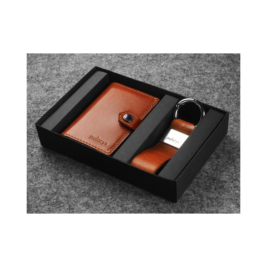 Pularys Hiker Gift Set Cognac