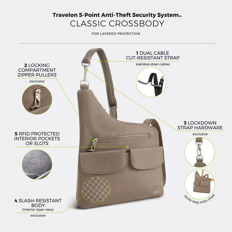 Travelon Anti-Theft Classic Crossbody 69