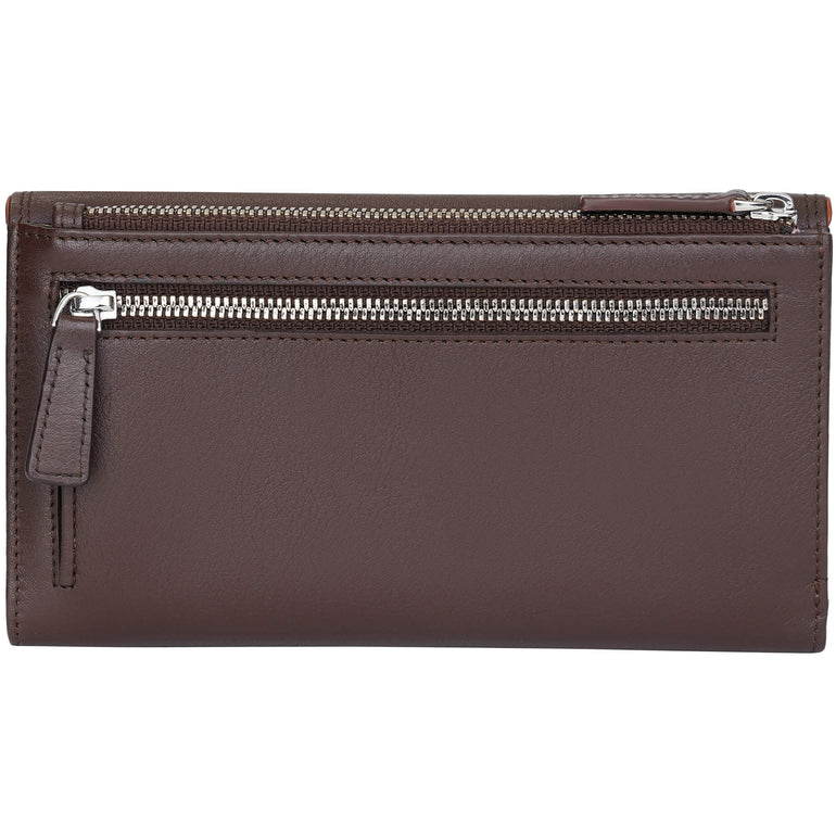 Mancini Leather Medium Clutch Wallet Sonoma Collection 11