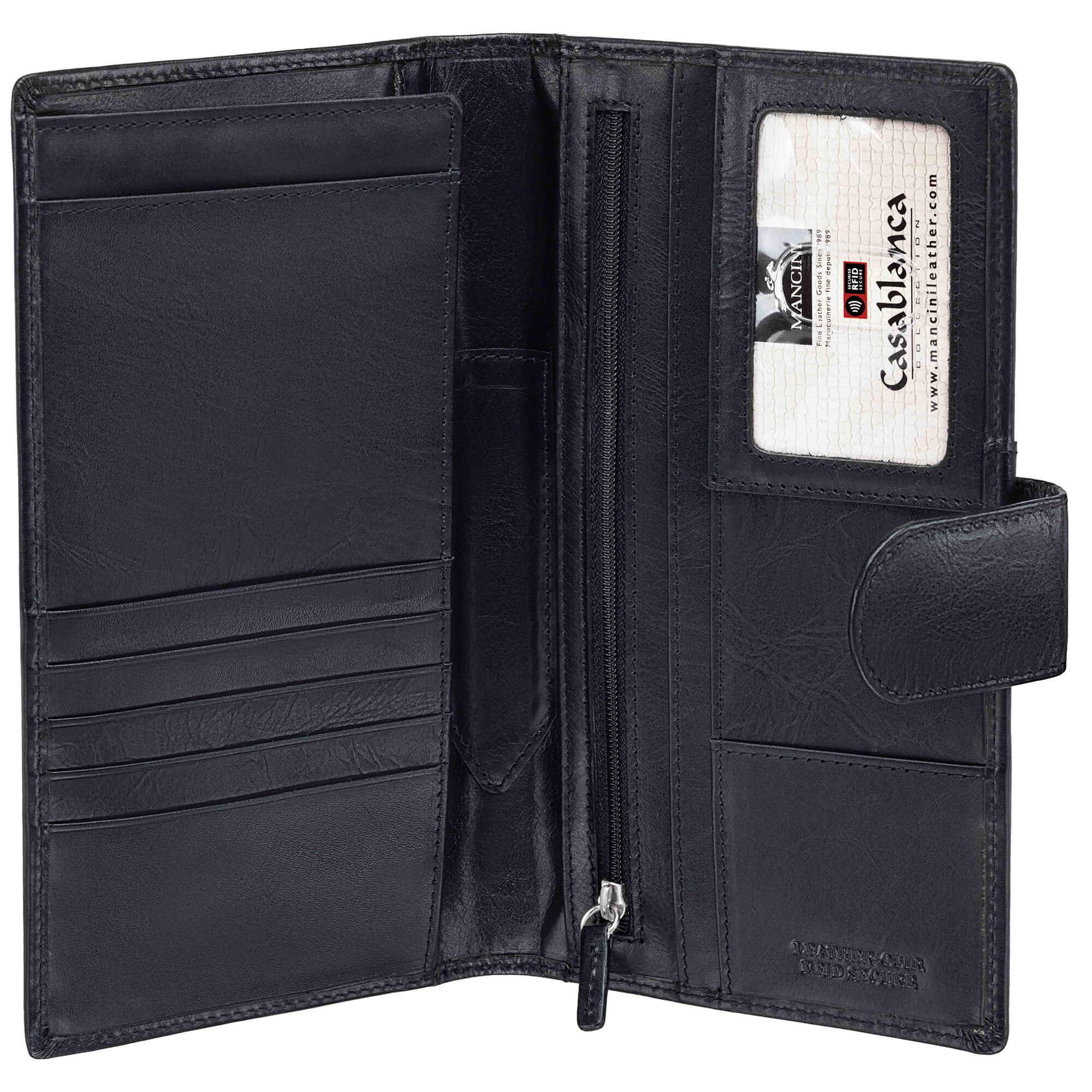 ORGANISATEUR DE PASSEPORT EN CUIR MANCINI COLLECTION CASABLANCA 7