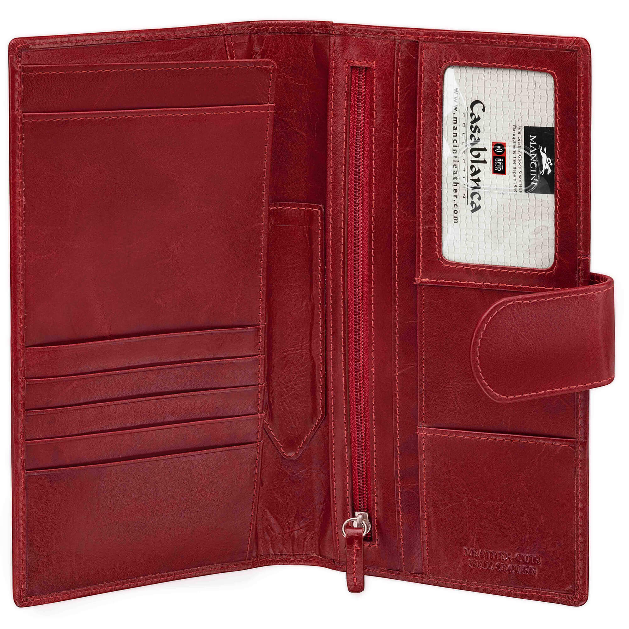ORGANISATEUR DE PASSEPORT EN CUIR MANCINI COLLECTION CASABLANCA 19