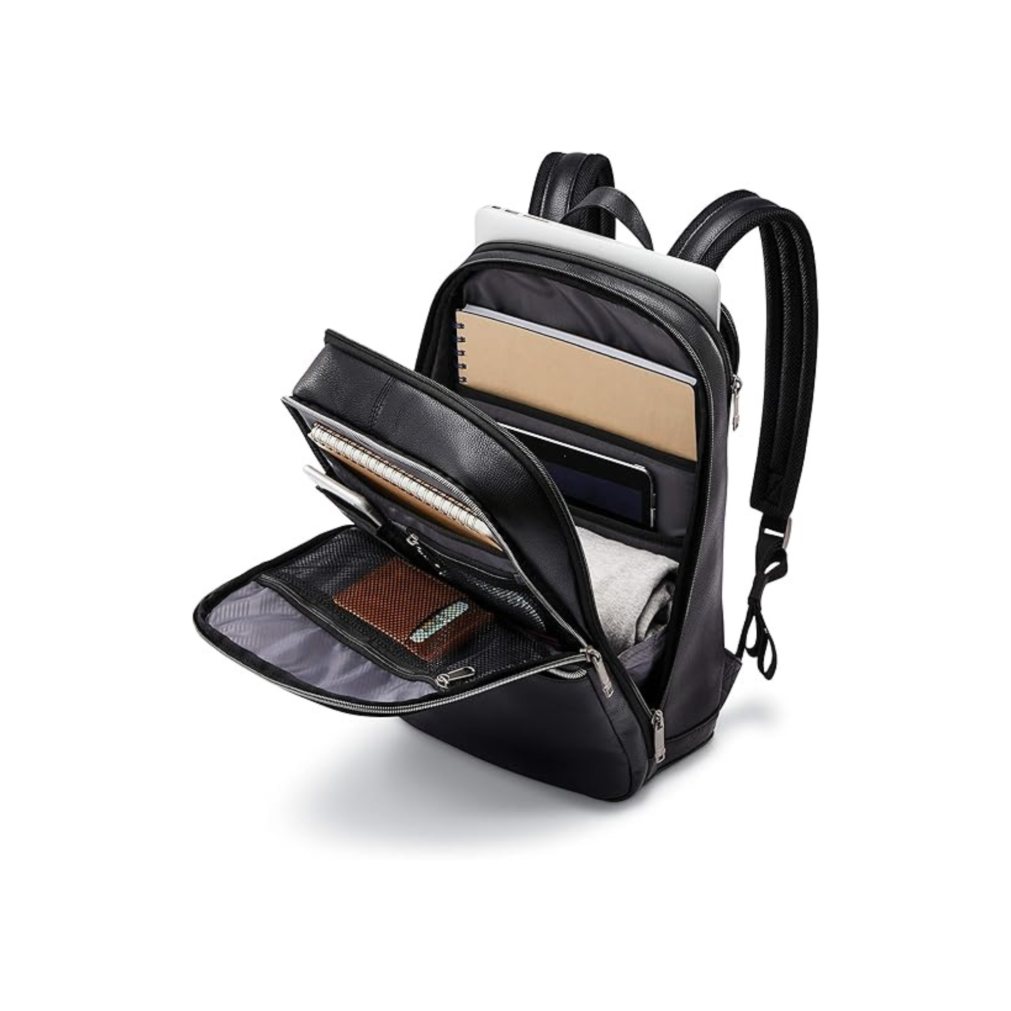 Sac à dos Samsonite Classic en cuir fin 9