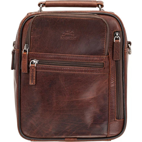 Mancini Buffalo Single Compartment Unisex Bag