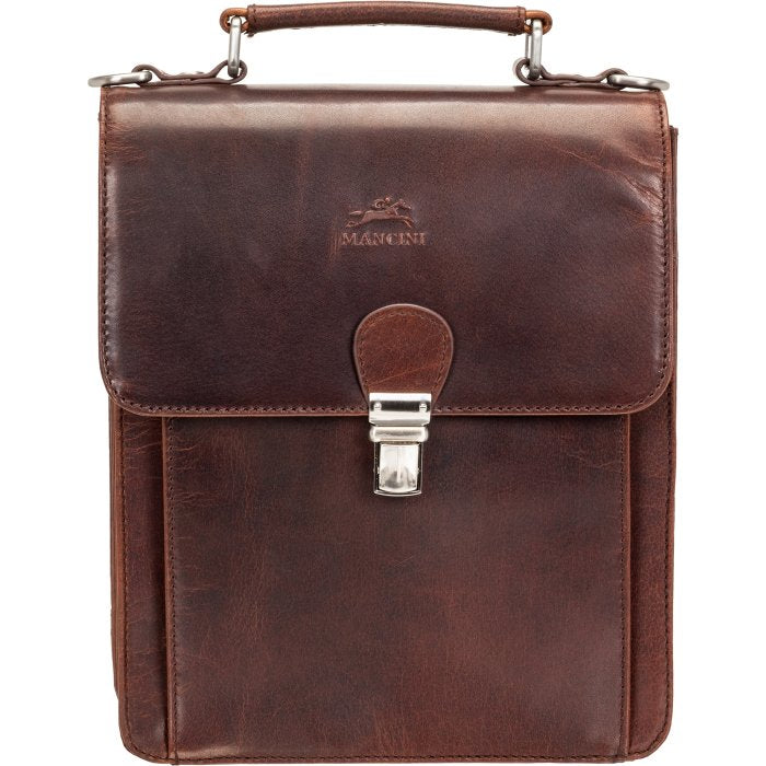 Mancini Buffalo Unisex Bag With Back Organiser