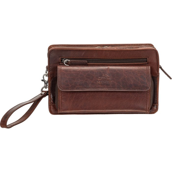 Mancini Buffalo Unisex Bag With Organiser