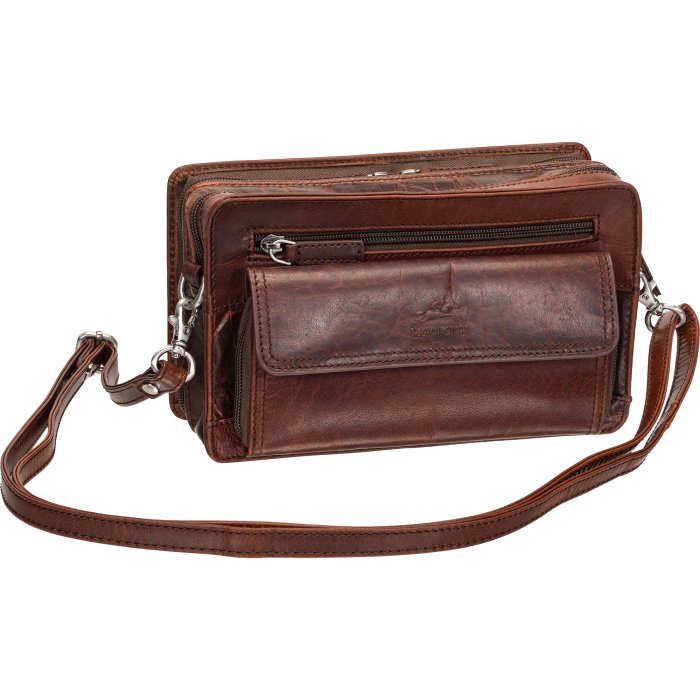 Mancini Buffalo Unisex Bag With Organiser
