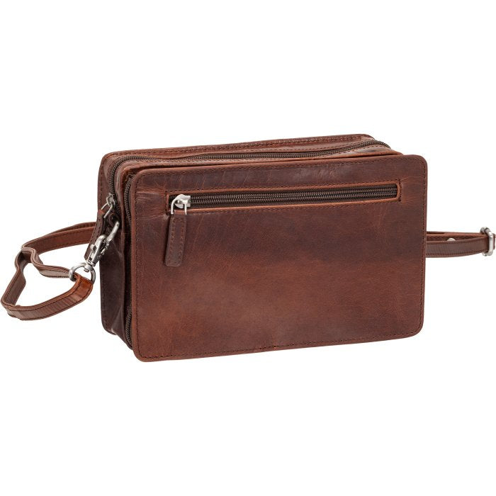 Mancini Buffalo Unisex Bag With Organiser 3