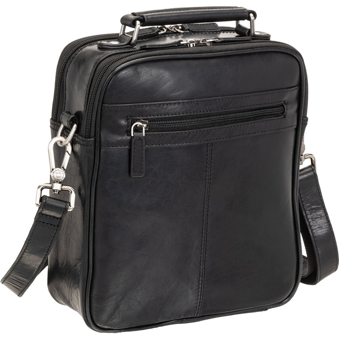 Mancini Buffalo Double Compartment Unisex Bag 3
