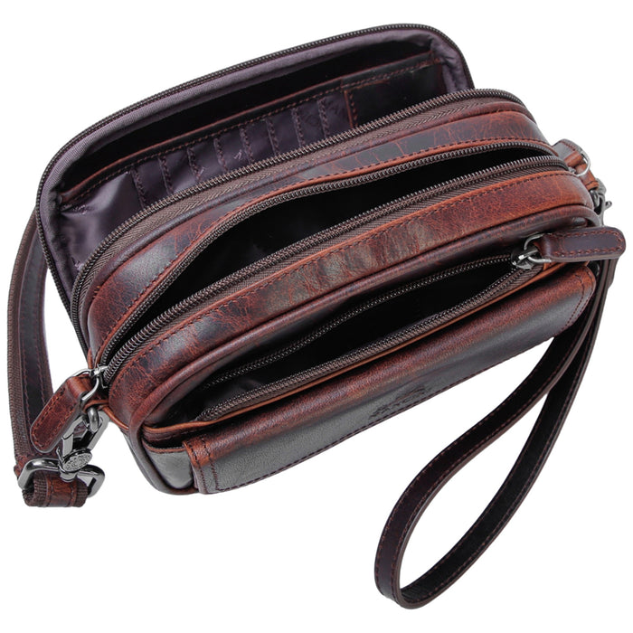 Mancini Buffalo Crossbody Unisex Bag 15