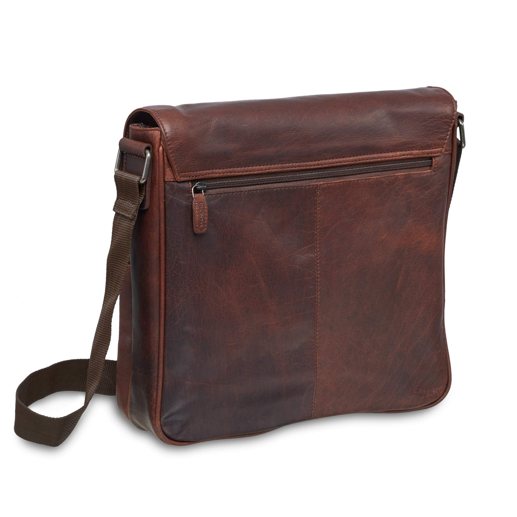 Mancini Buffalo Messenger Bag (Tablet Edition) 7