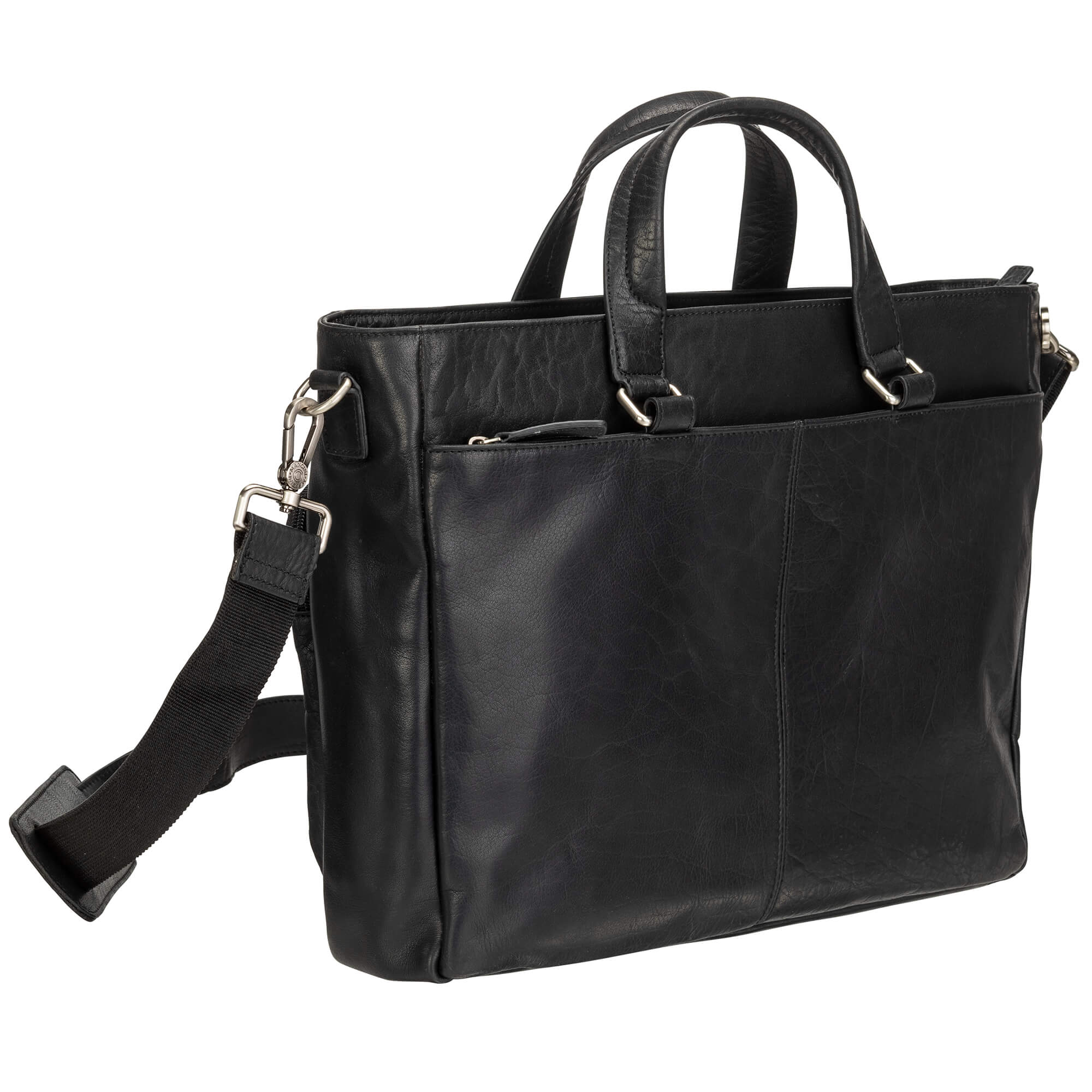 Mancini Buffalo Leather Tote 3