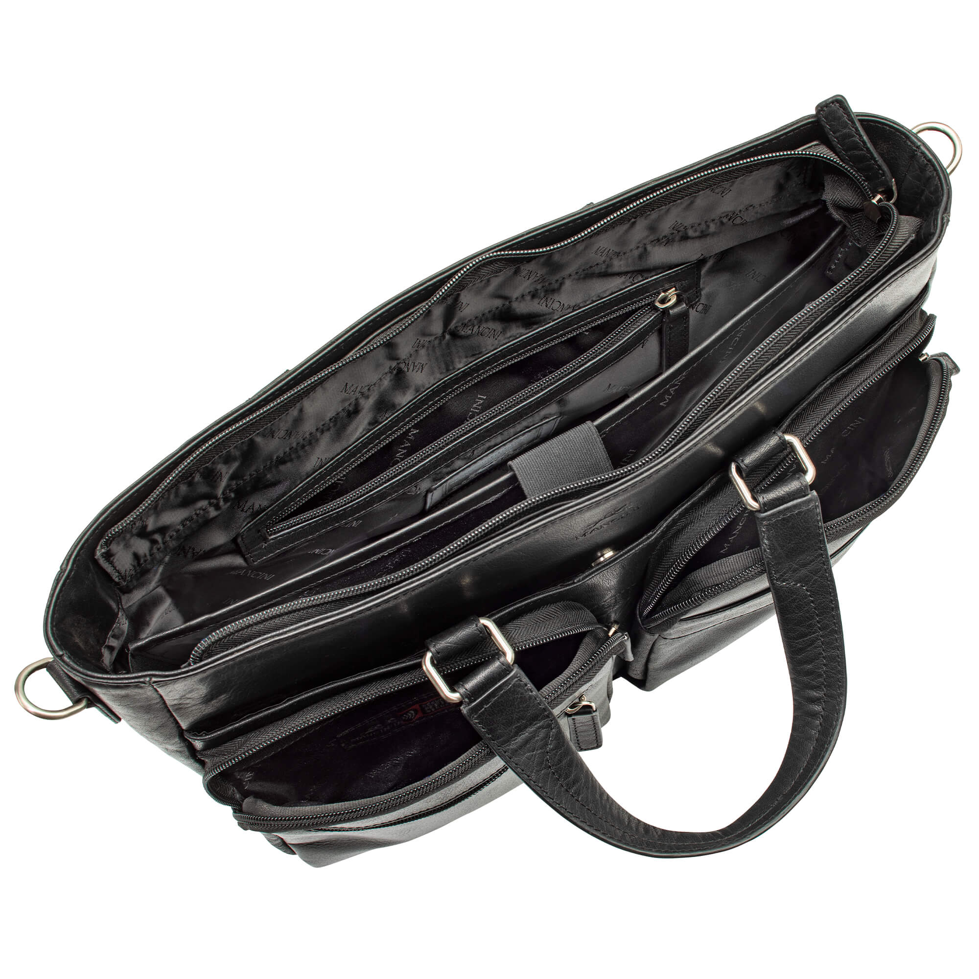 Mancini Buffalo Leather Tote 4