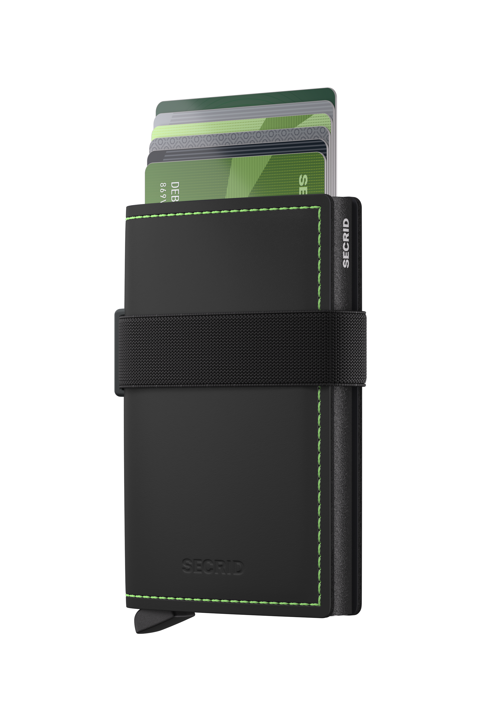 Secrid Matte Bandwallet - Black&Green