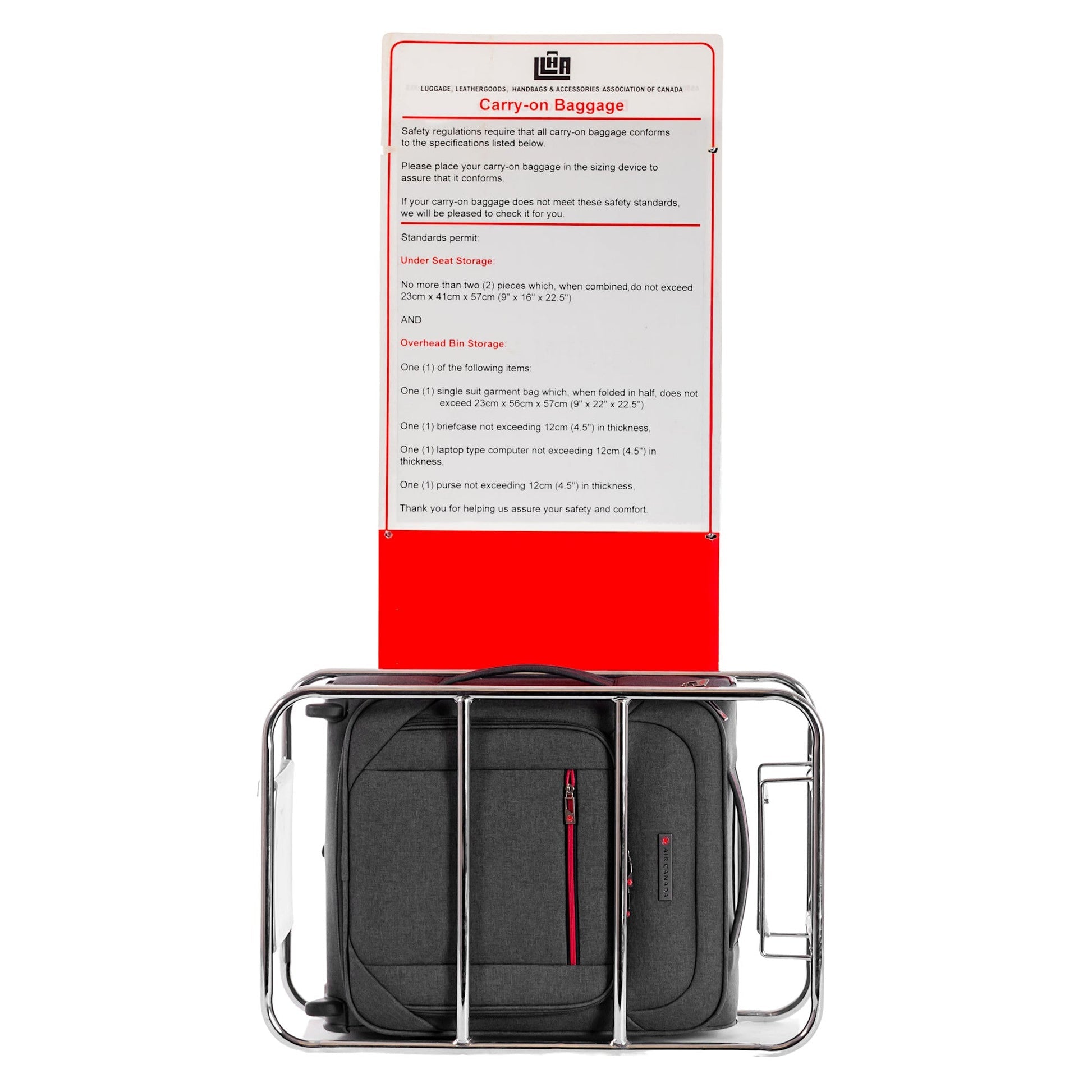 Air Canada Belmont Carry-on & Tote 4