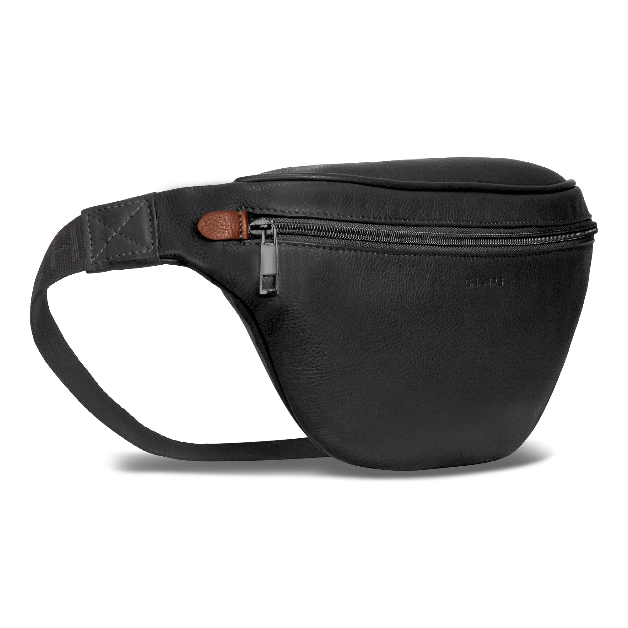 Onyx / Leather Waist-Pack 4