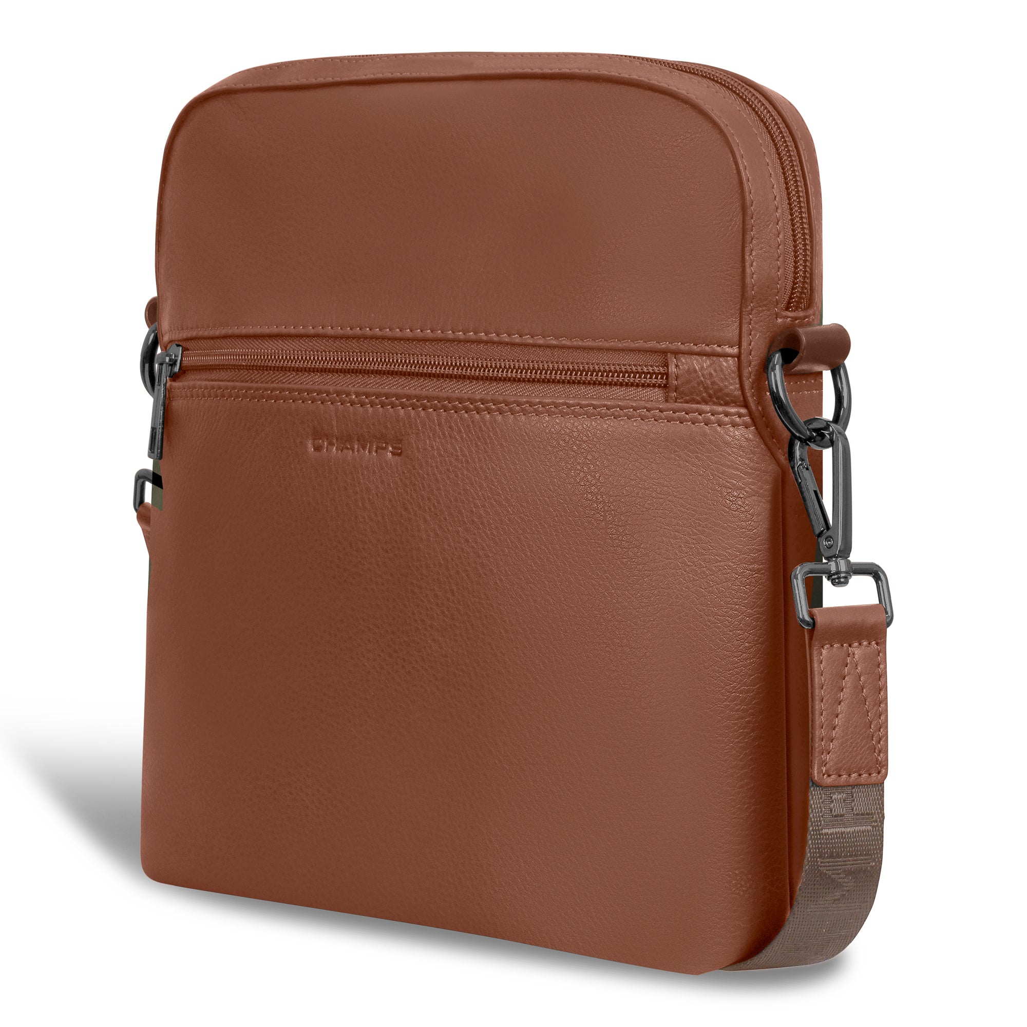 Onyx / Leather Crossbody Bag 10