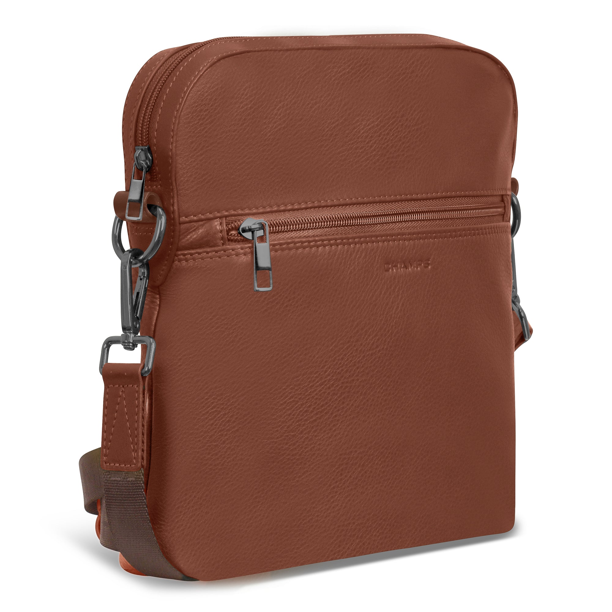 Onyx / Leather Crossbody Bag 11