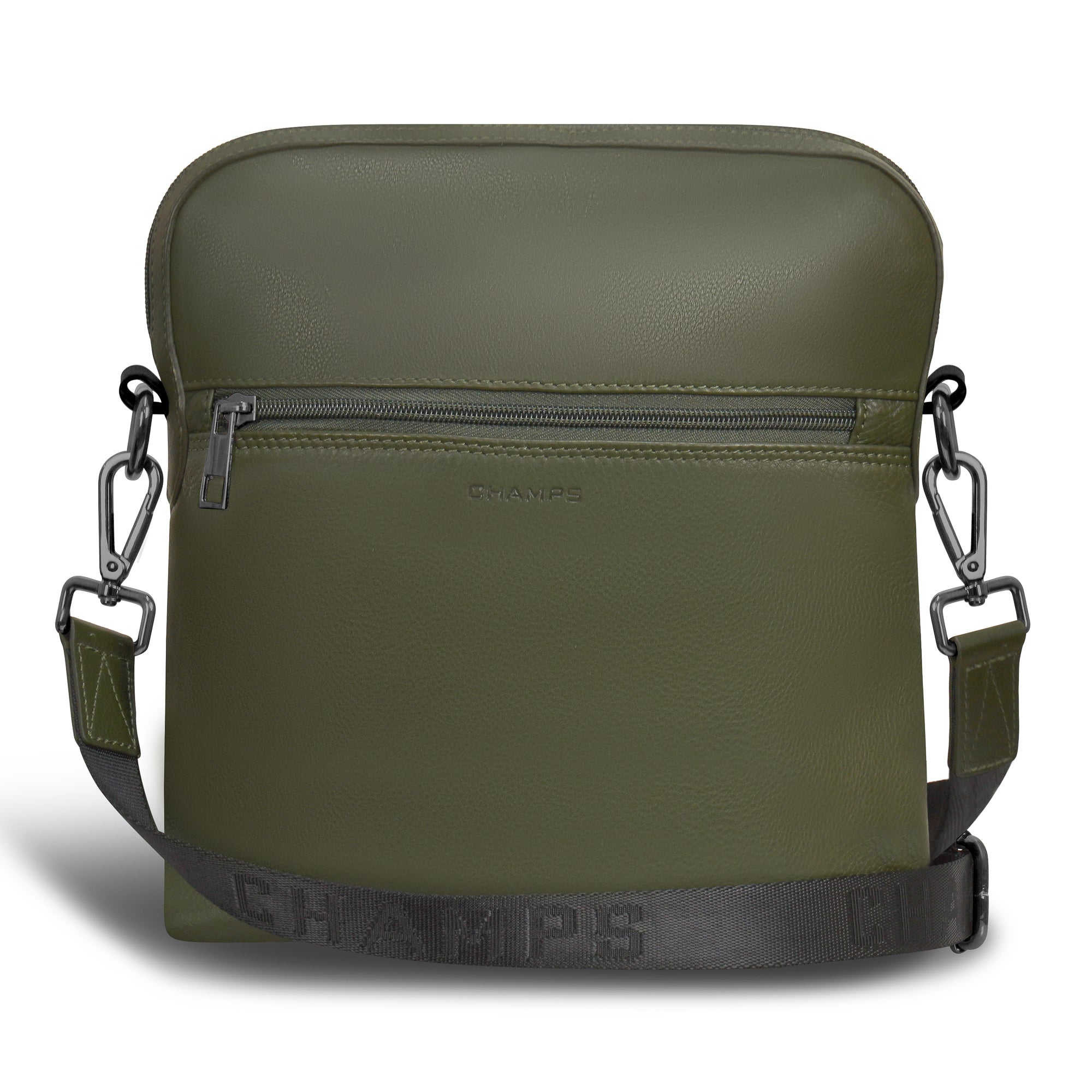Onyx / Leather Crossbody Bag 13