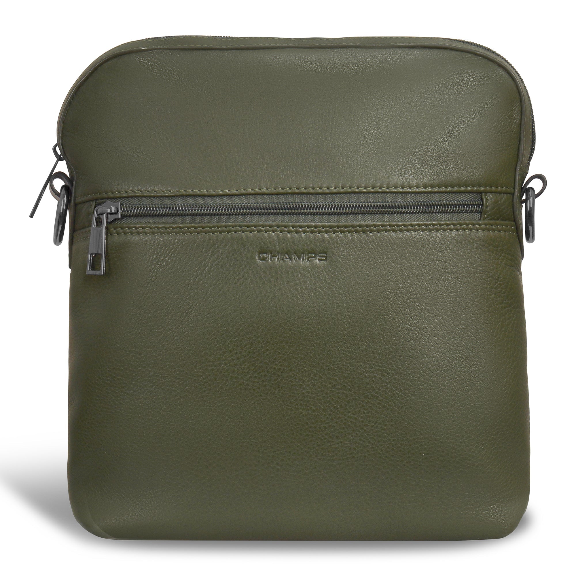 Onyx / Leather Crossbody Bag 14