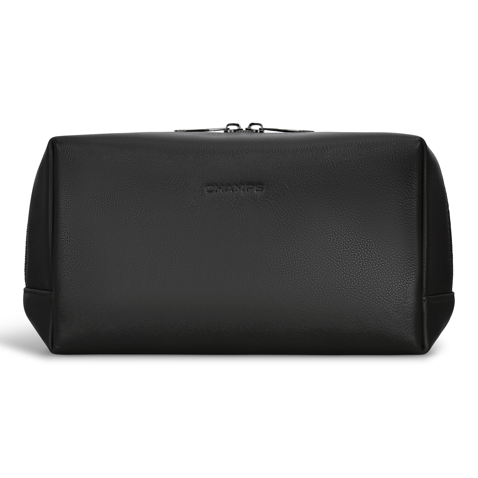 Trousse de toilette en onyx/cuir