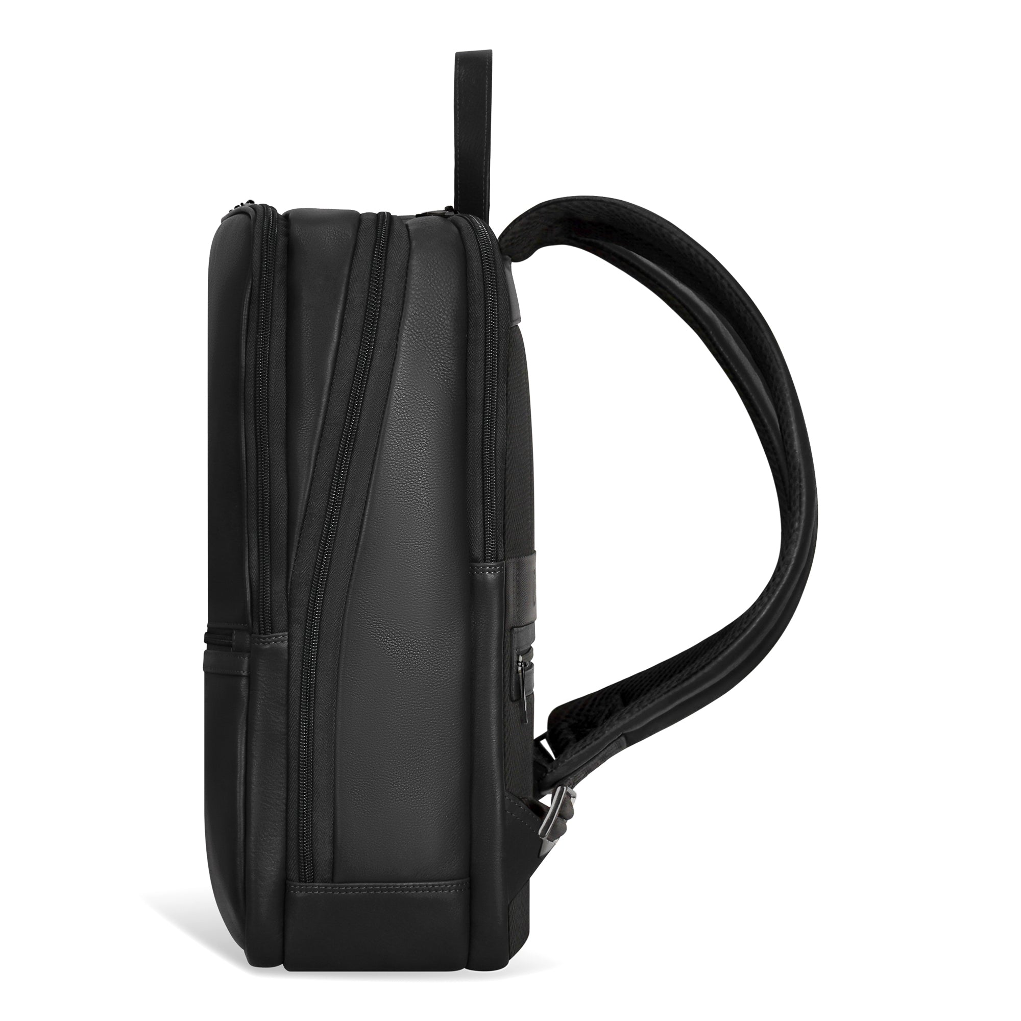 Onyx / Leather Classic Backpack 5