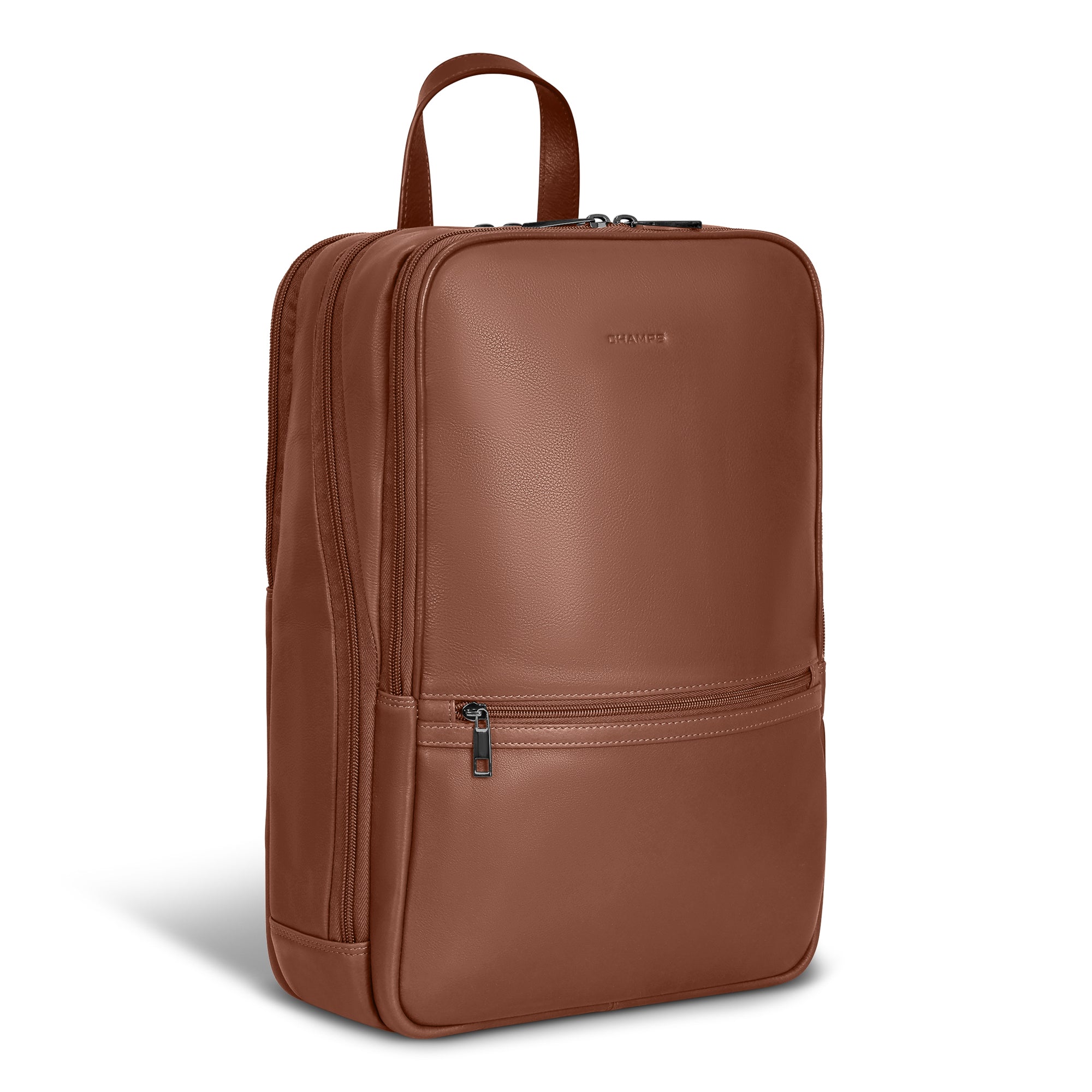 Onyx / Leather Classic Backpack 11