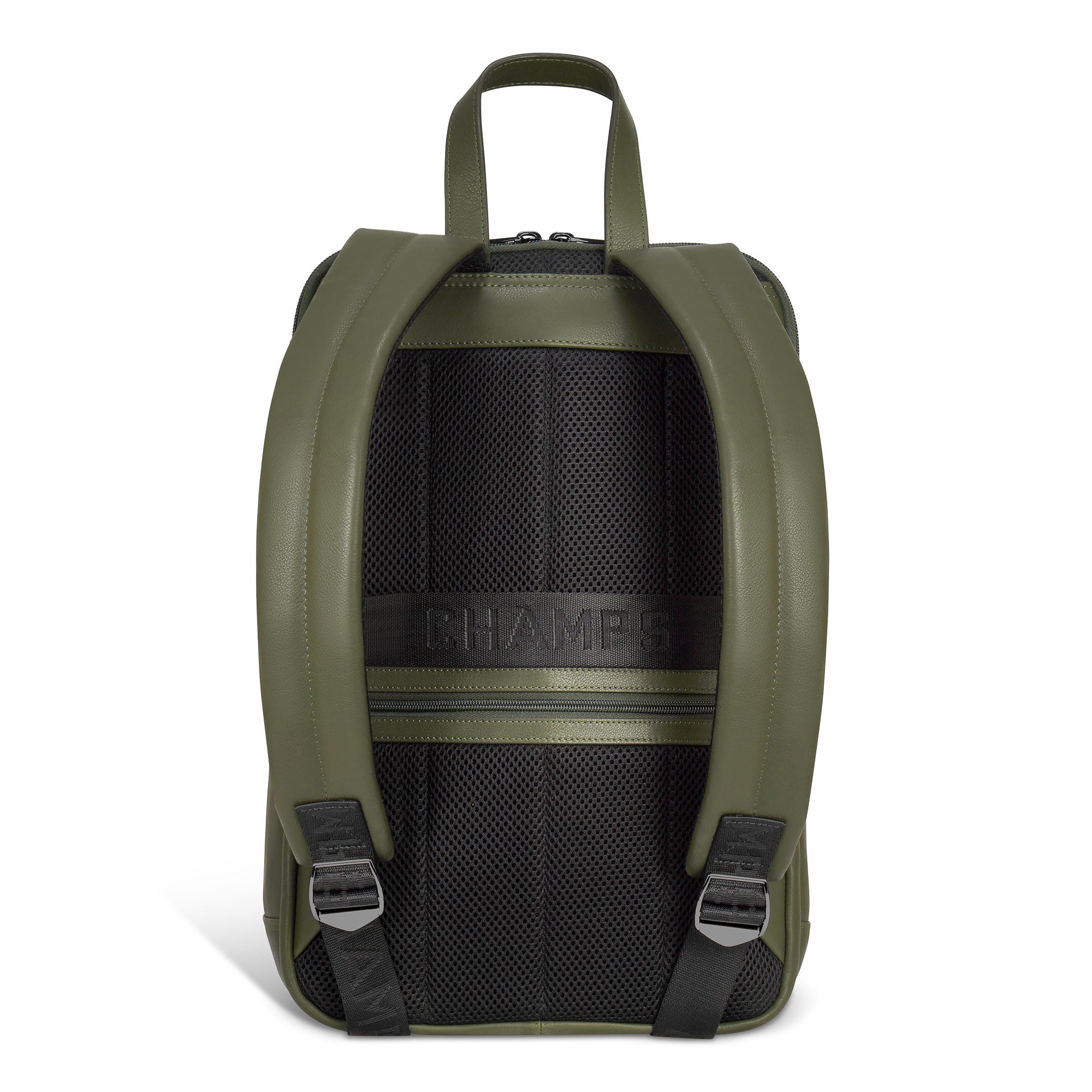 Onyx / Leather Classic Backpack 22