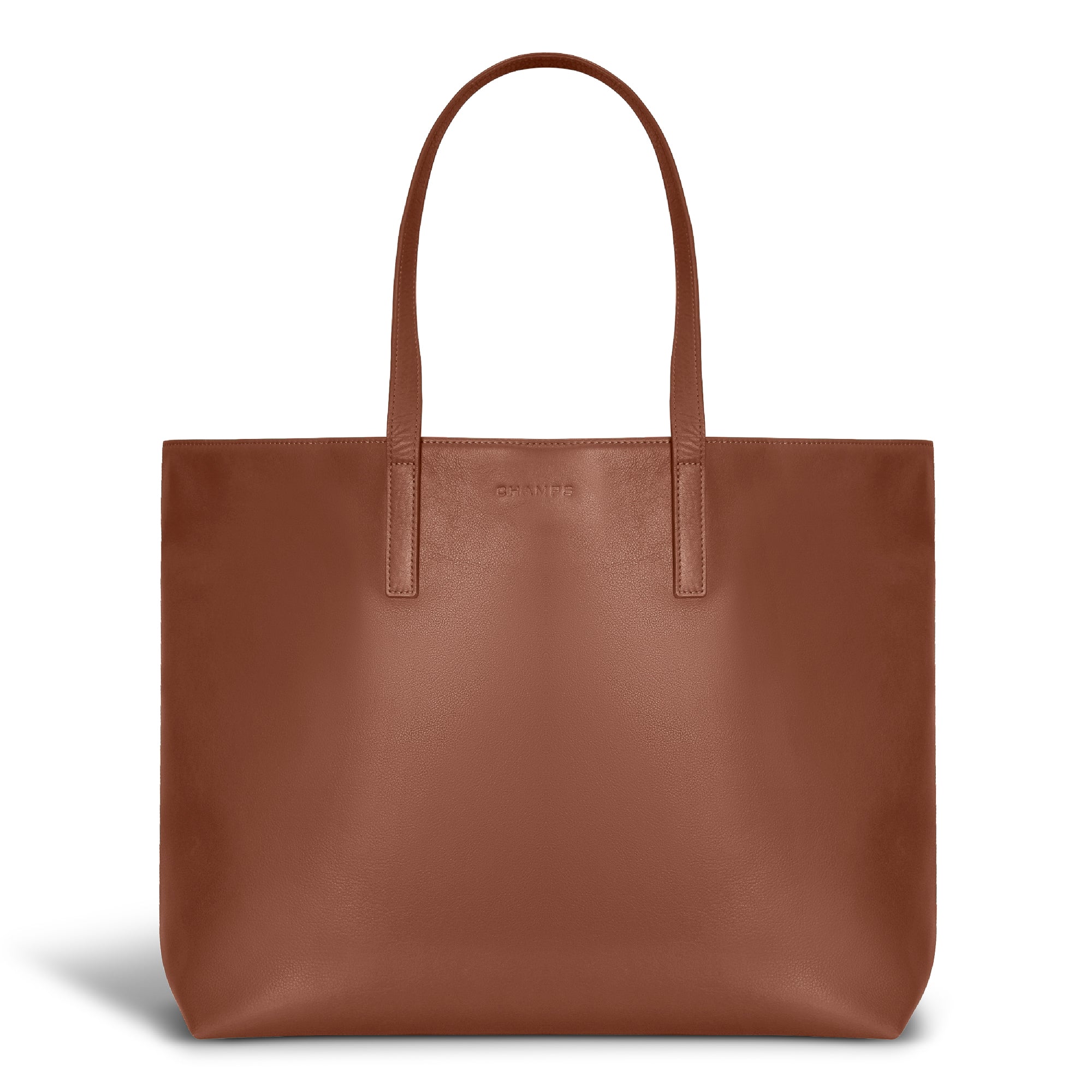 Onyx / Leather Open Tote 6