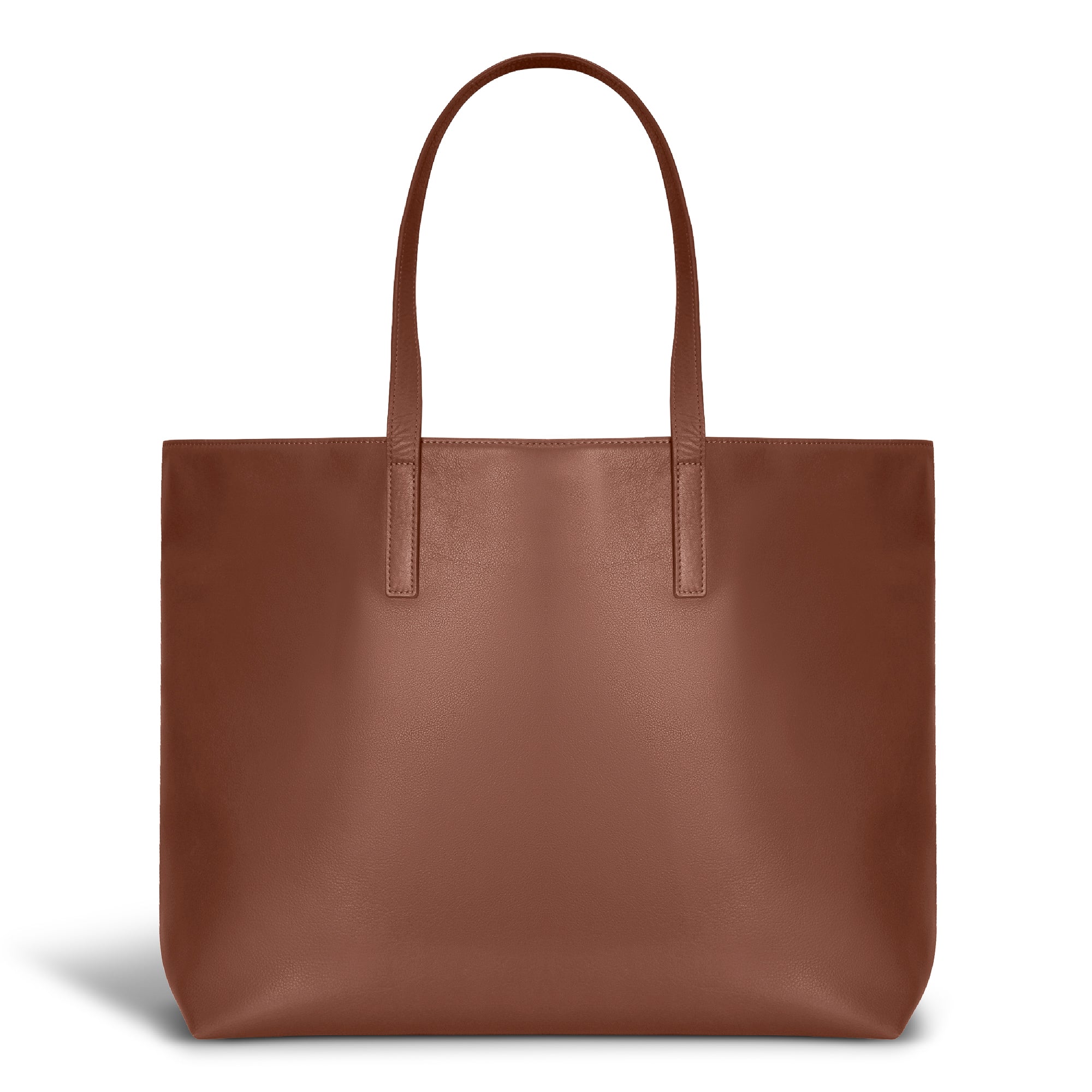 Onyx / Leather Open Tote 7