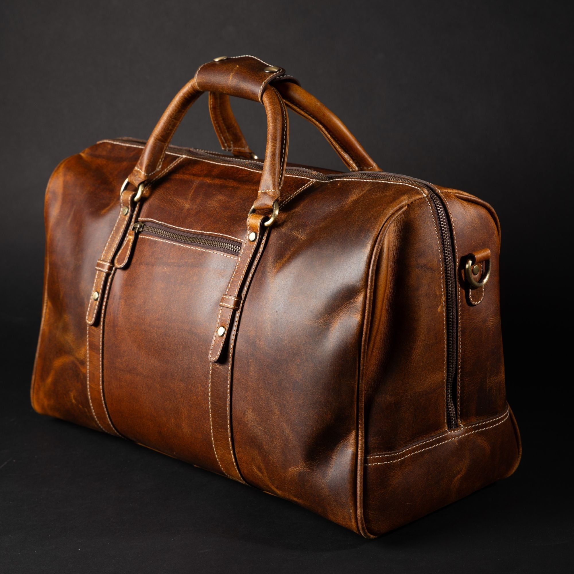 NAB Leather - The Wayfarer Bag - Cognac 8