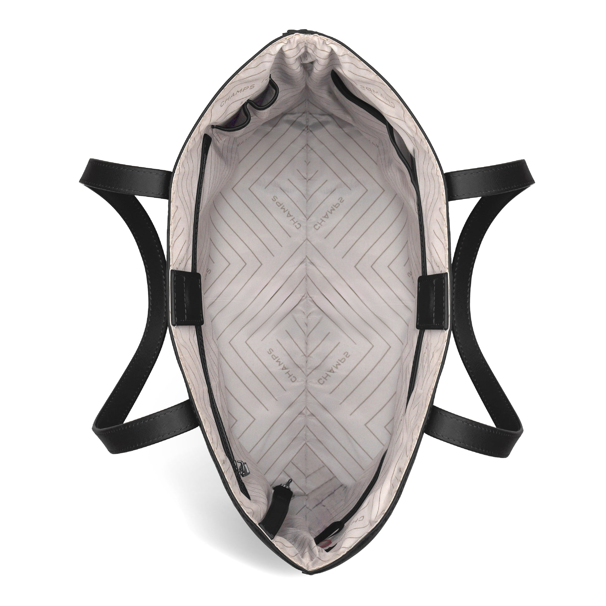 Onyx / Leather Vertical Tote 5