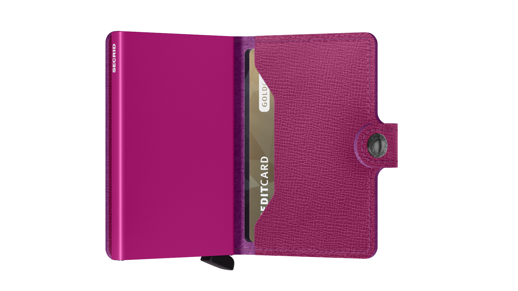 Secrid Miniwallet Crisple - Fuchsia 3
