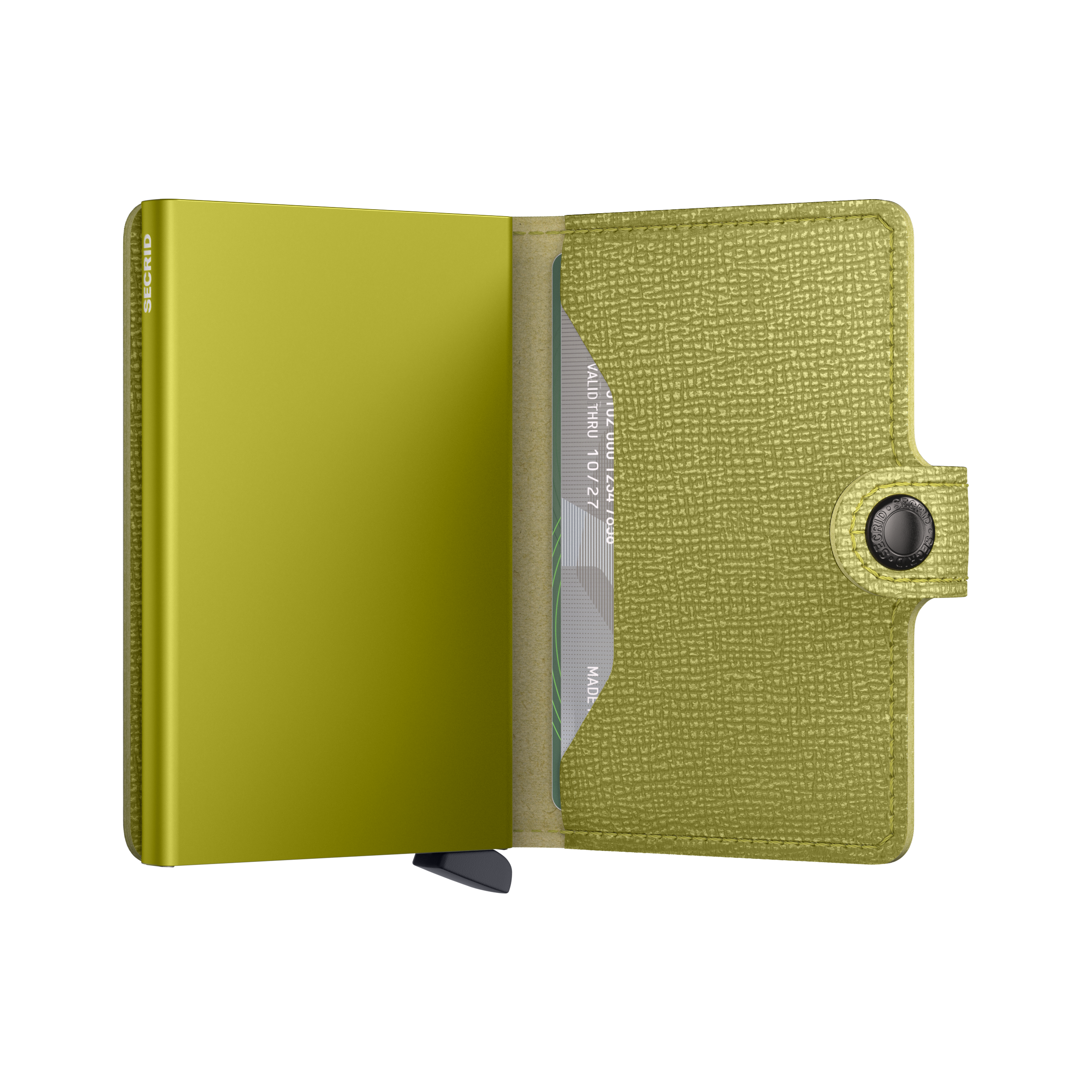 Secrid Miniwallet Crisple - Lime 3