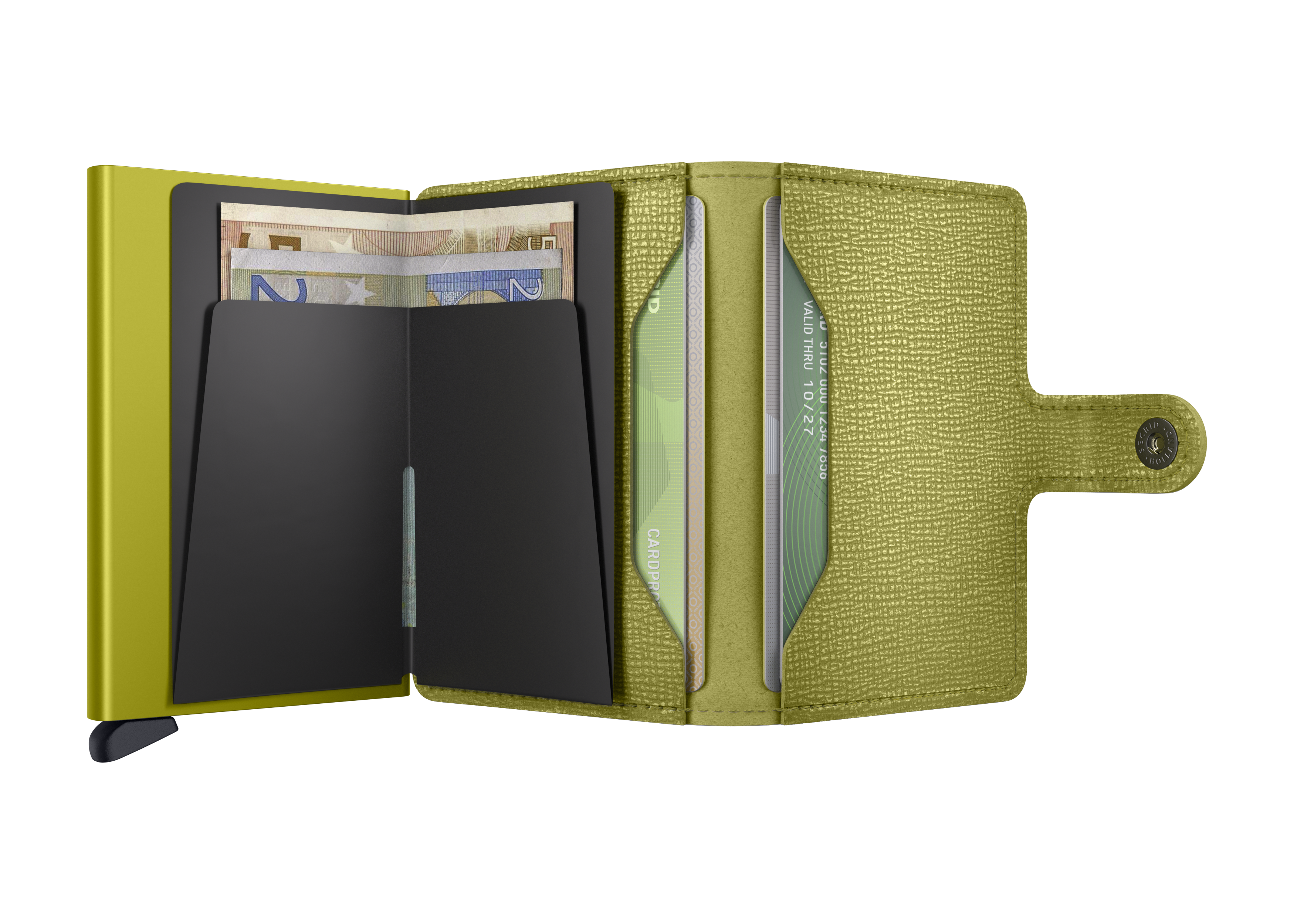 Secrid Miniwallet Crisple - Lime 4