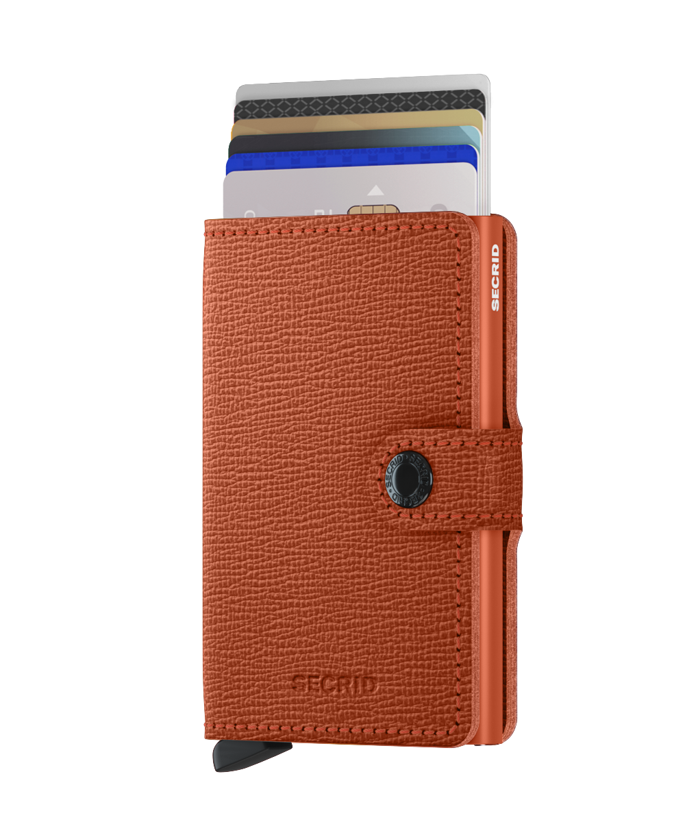 Secrid Miniwallet Crisple - Pumpkin