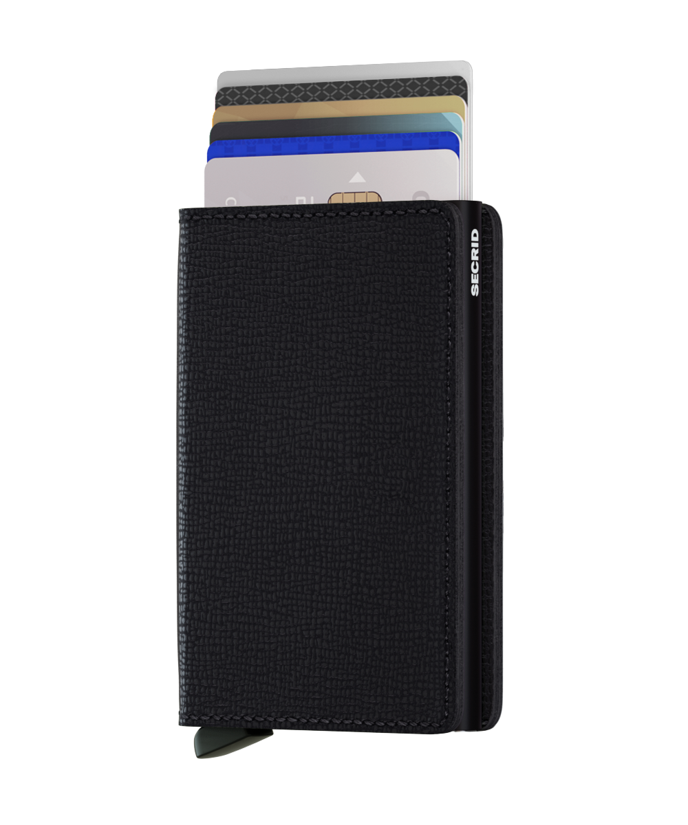 Secrid Slimwallet Crisple - Black