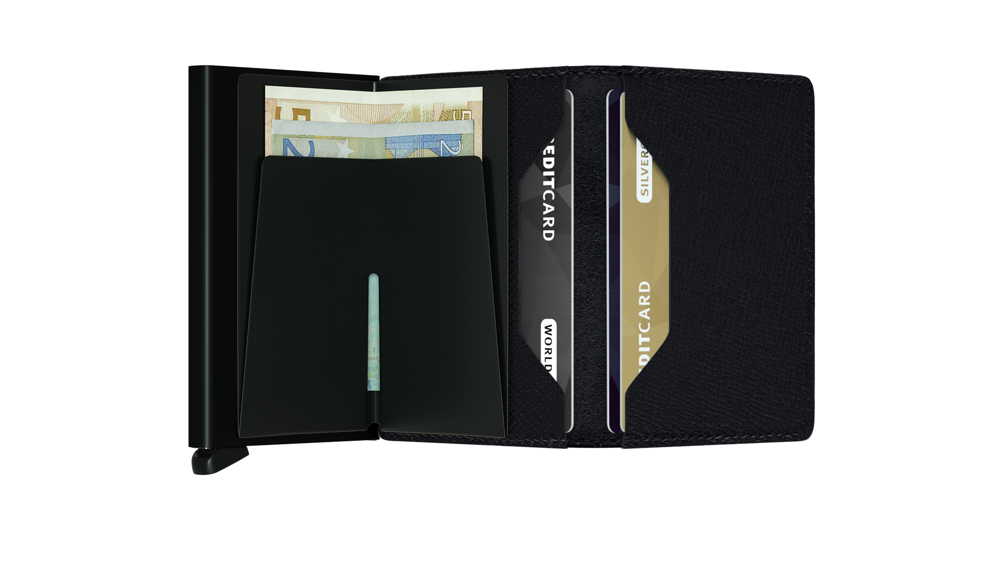Secrid Slimwallet Crisple - Black 3