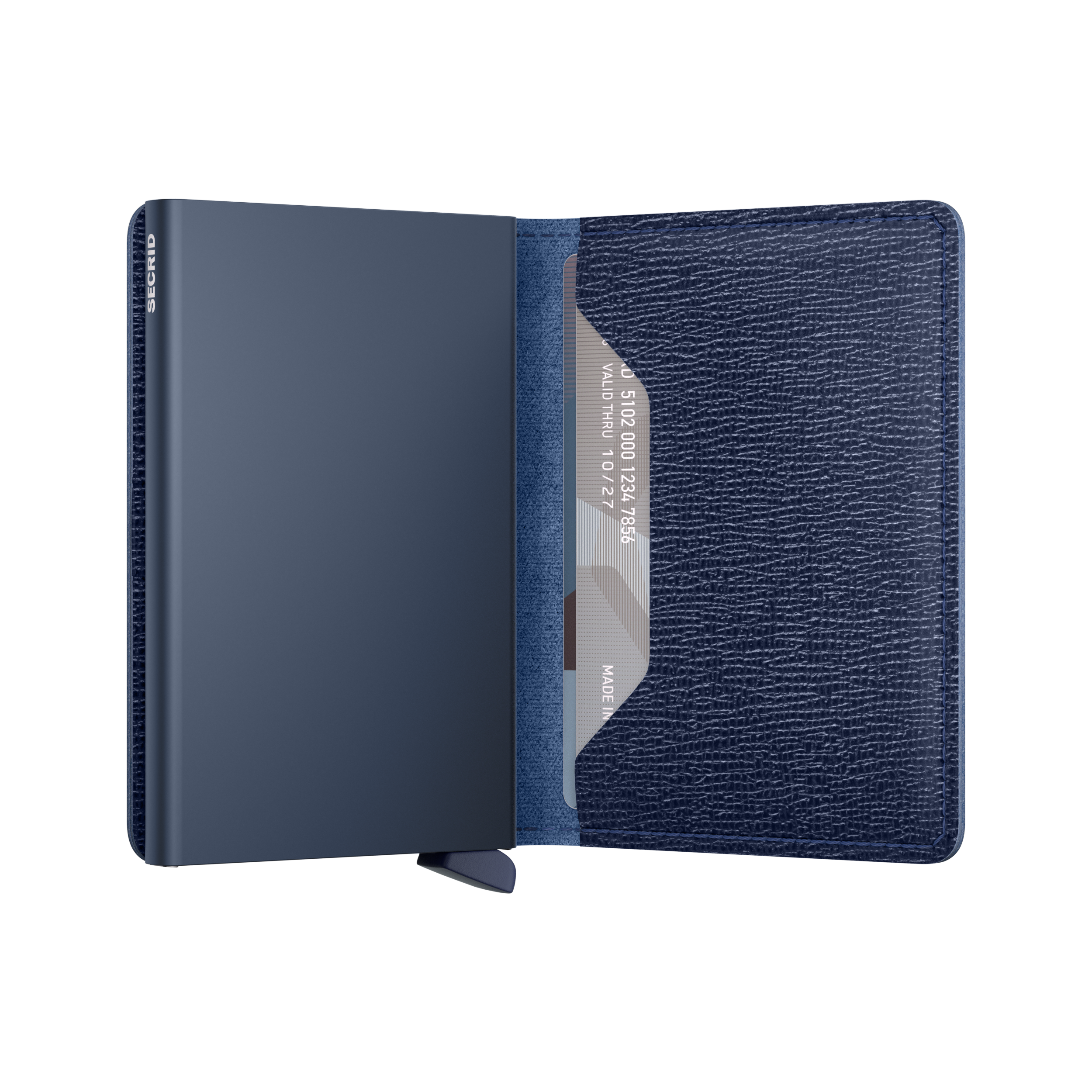 Secrid Slimwallet Crisple - Navy 3