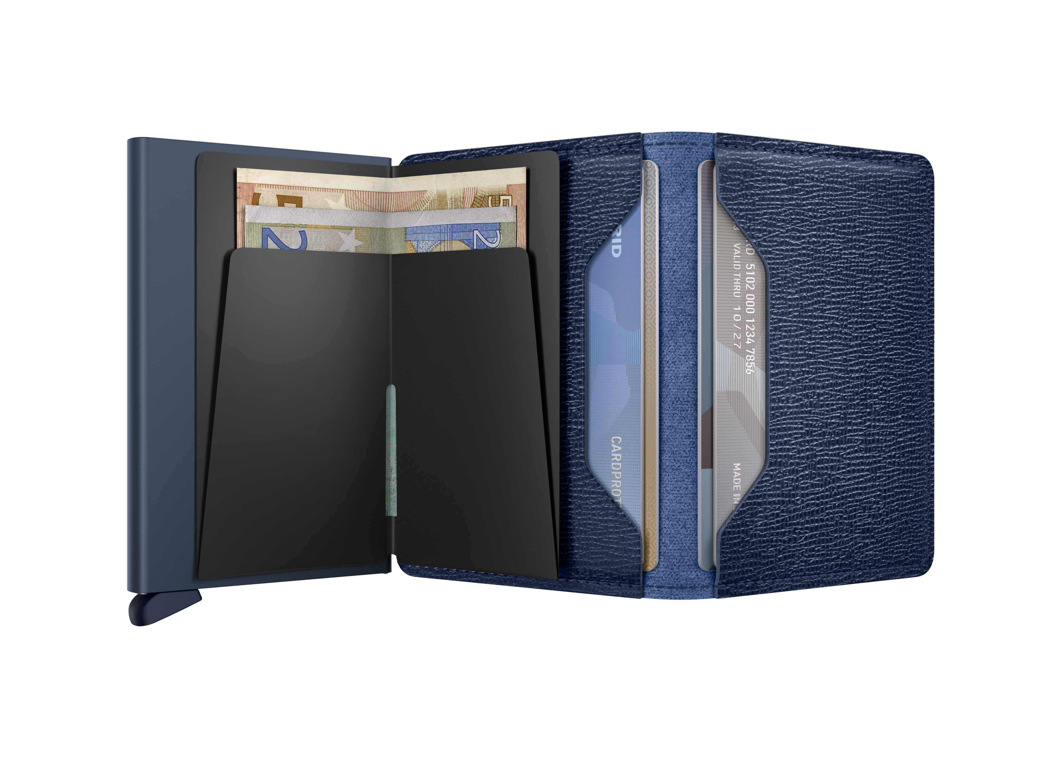 Secrid Slimwallet Crisple - Navy 4