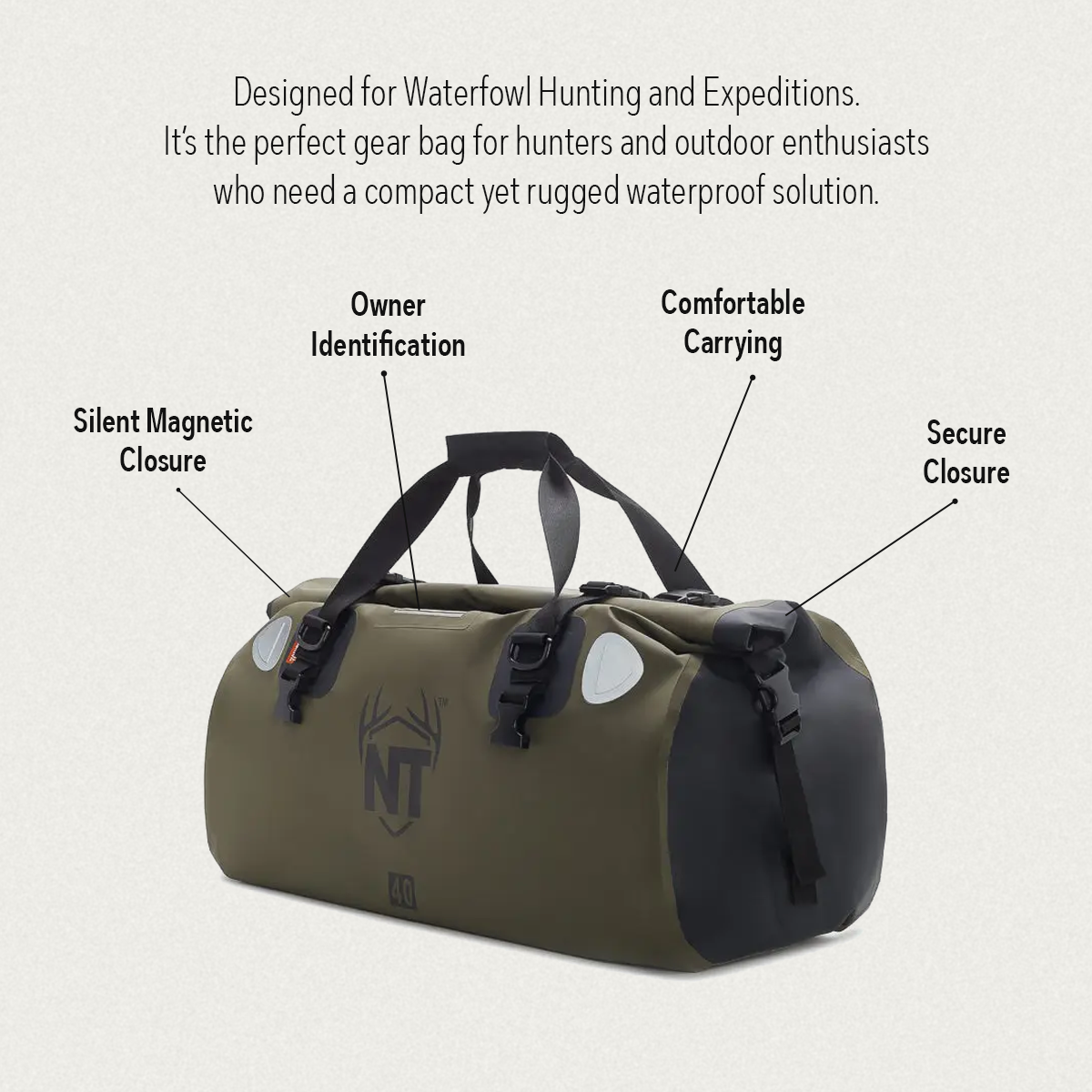 Peak Series - Sac de voyage Range Rover Drypak 40L 7