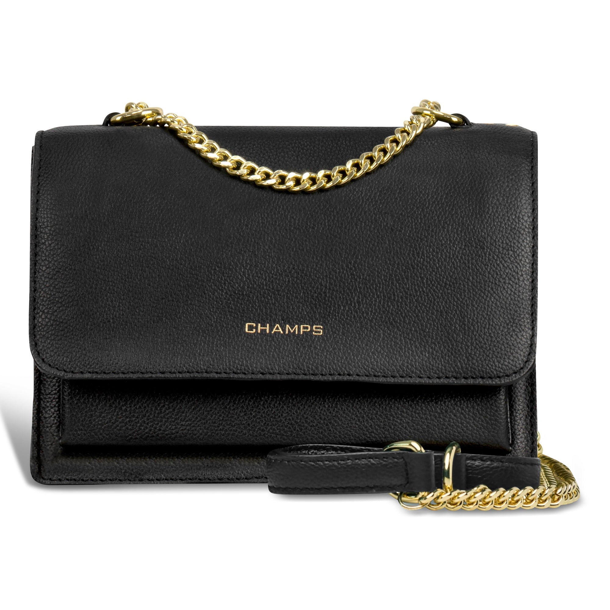 Gala / Leather Clutch Shoulder Bag