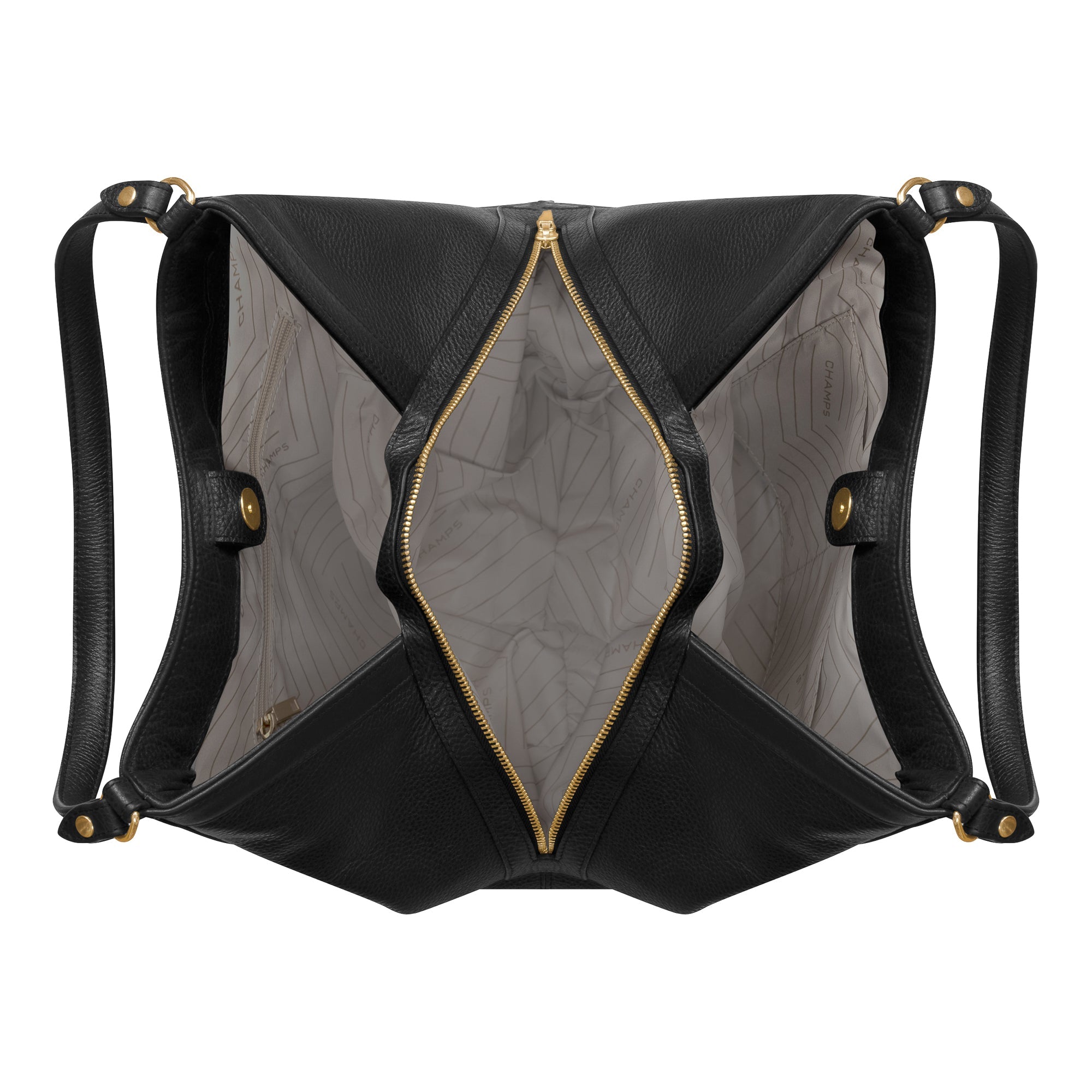 Gala / Leather Hobo Bag