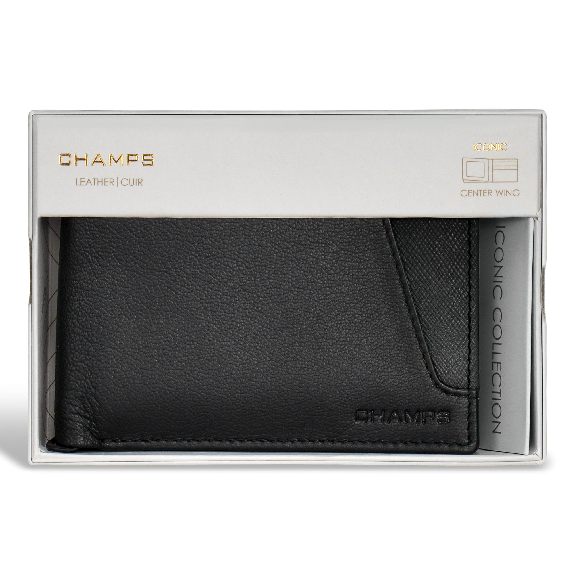 Iconic / Leather Center Wing Wallet 6