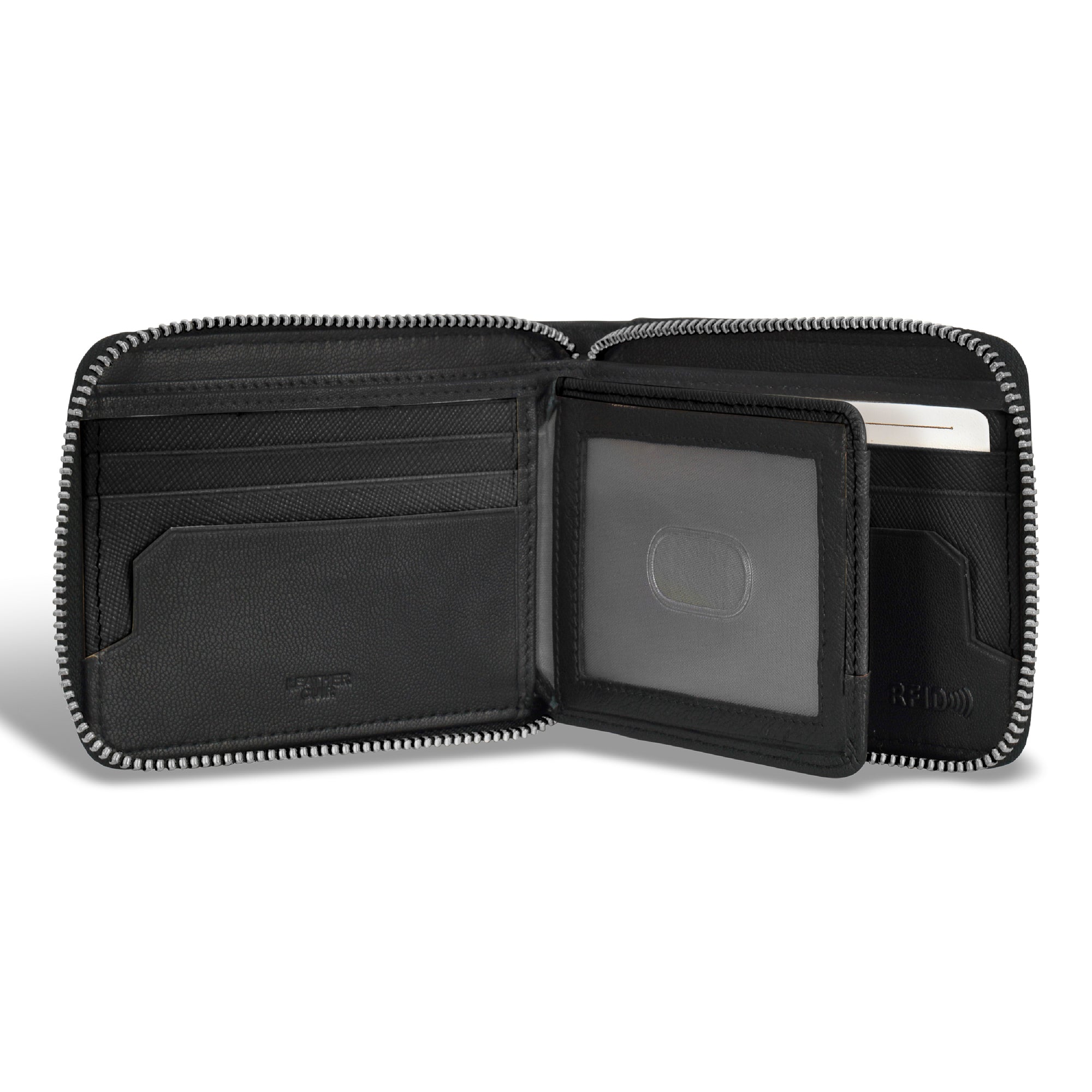 Iconic / Leather Zip Around Wallet 3